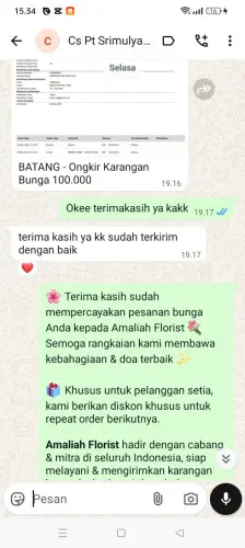 Testimonial Papan Bunga kotadukuh