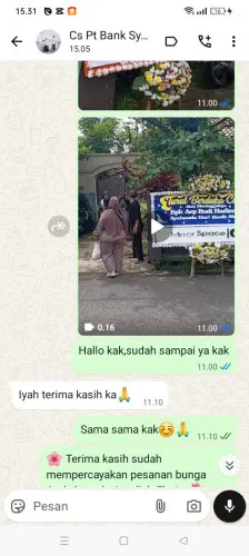 Testimonial Papan Bunga kotadukuh