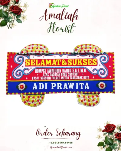 Karangan Bunga Ucapan Selamat kotadukuh